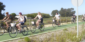 Grupo de ciclistas Costa Ballena