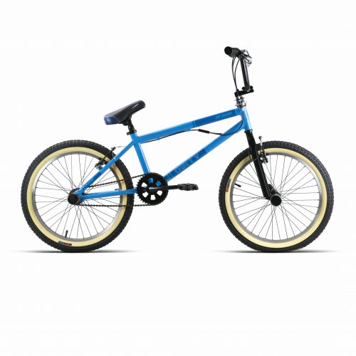 bicicleta bmx azul