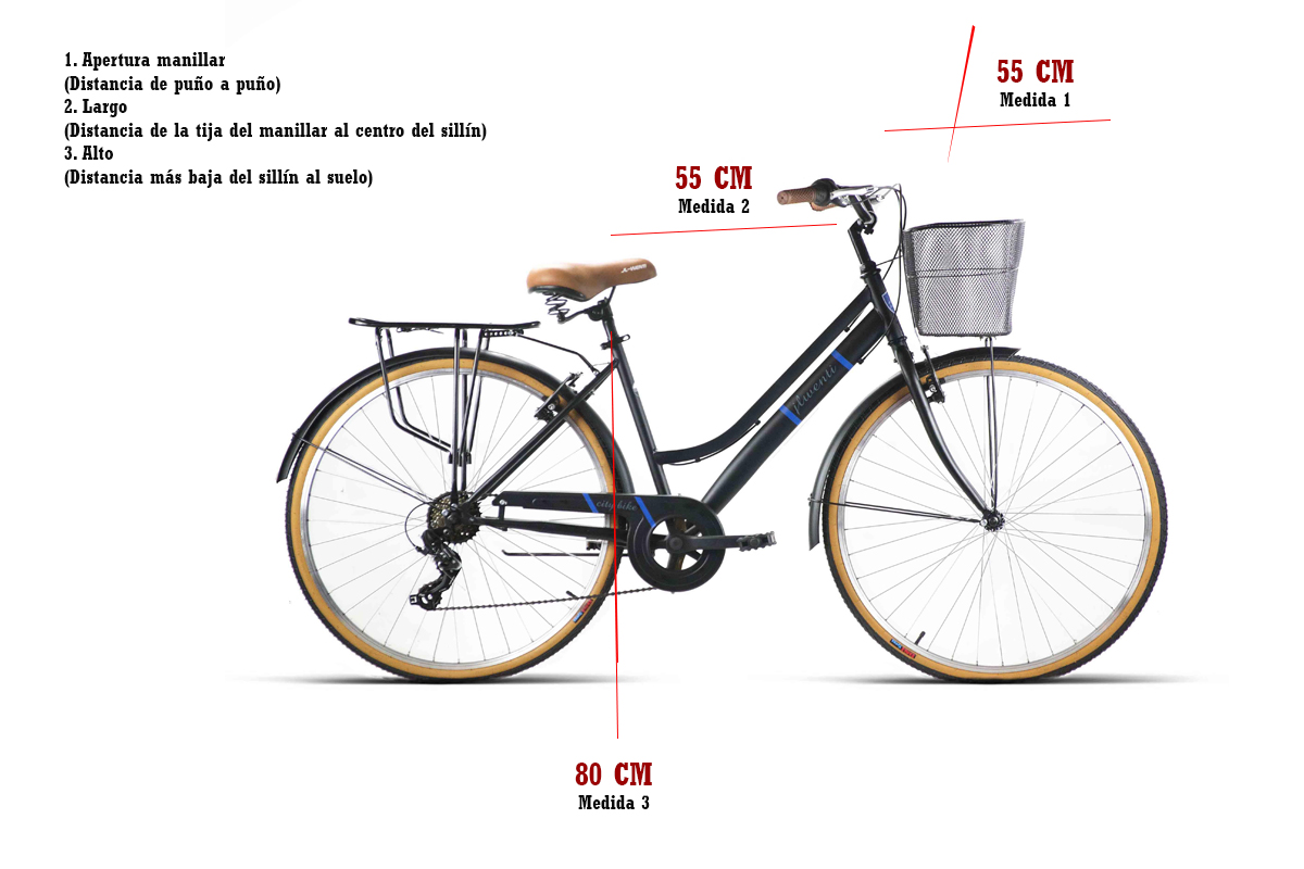 Bicicleta urbana pulgadas para hombre y mujer