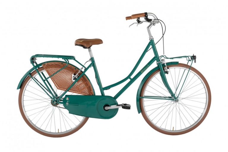 bicicleta clasica vintage Olanda Verde Smeraldo