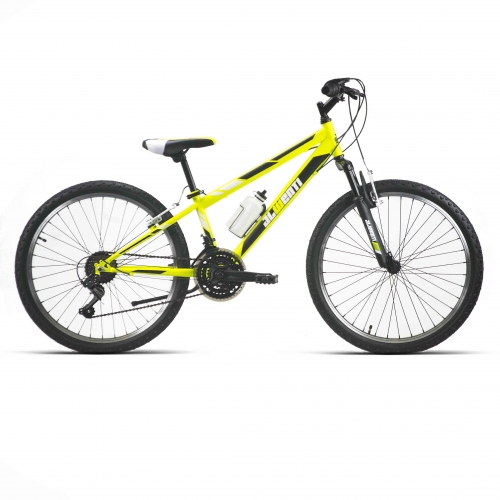 bicicleta niño 24 pulgadas amarilla