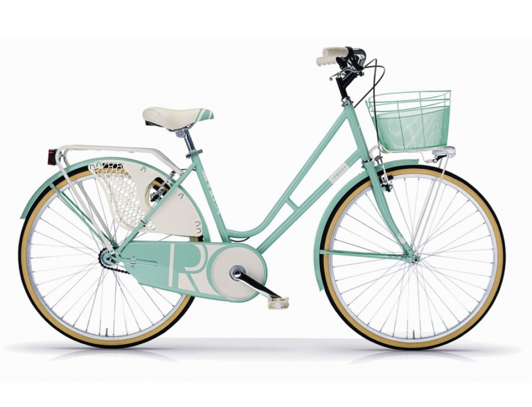 bicicleta clasica mujer color verde riviera