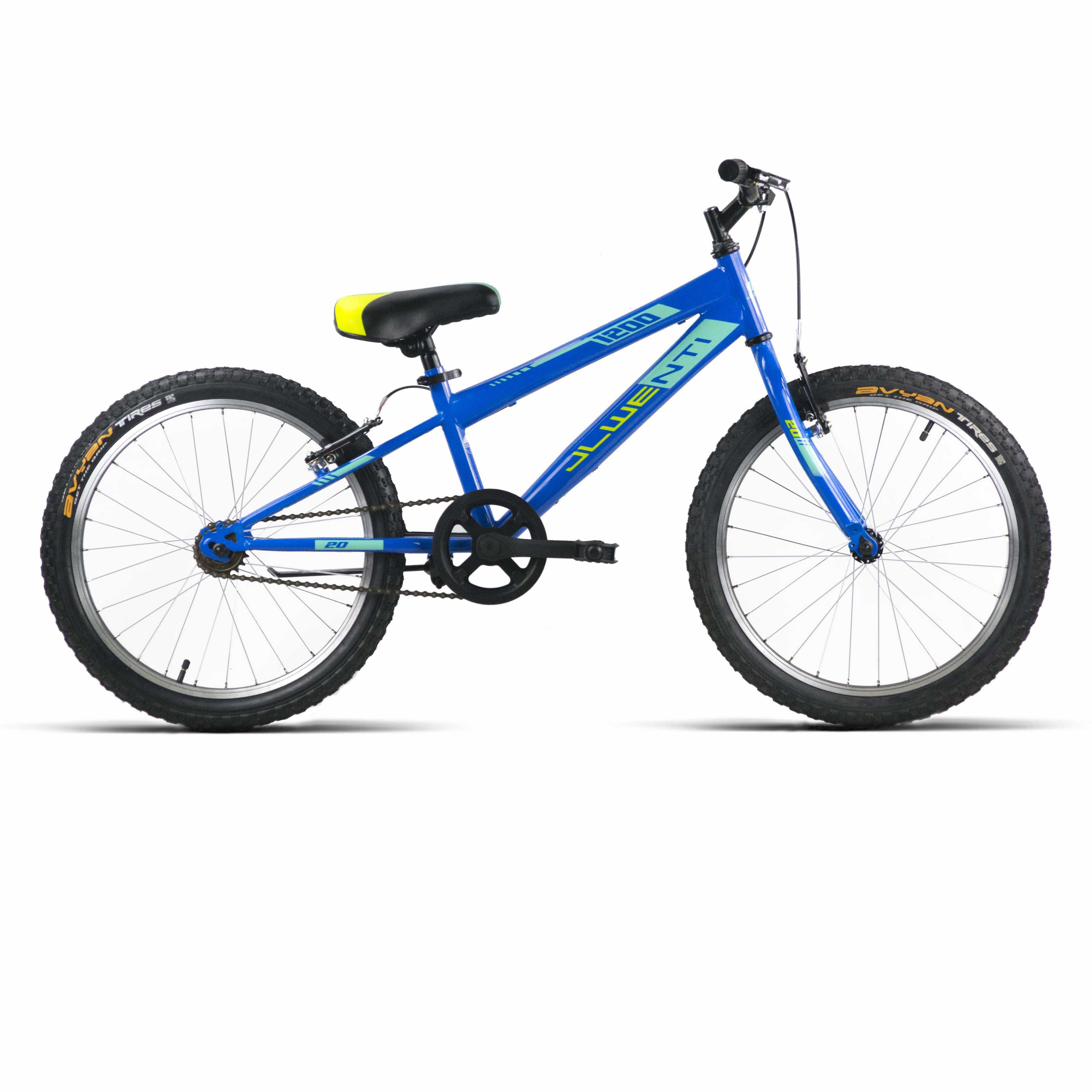 bicicleta azul 20 pulgadas